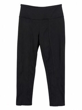 Simply Vera Vera Wang Simply Breathe Black Cropped Leggings | Size Small